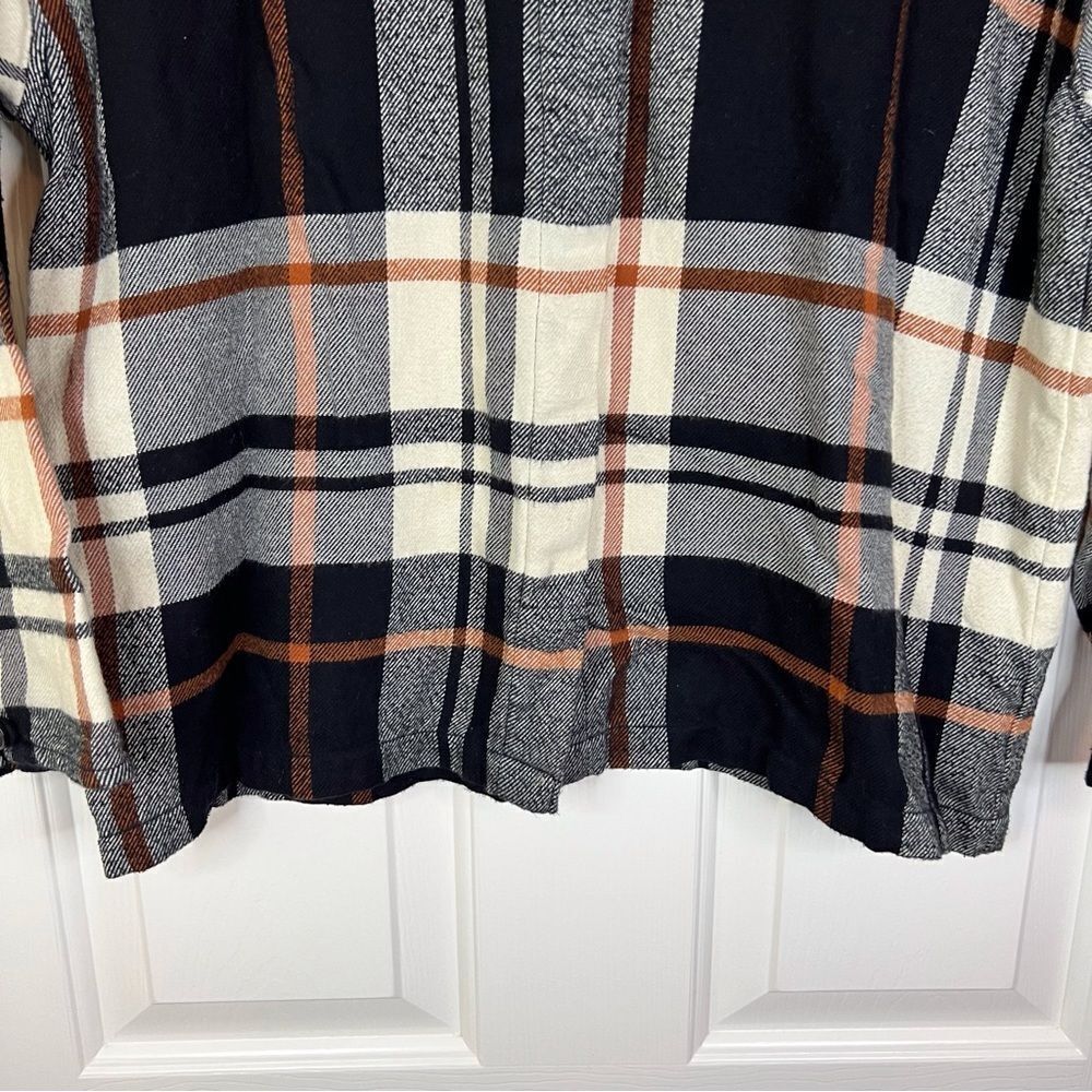 Madewell Flannel Bromley Shirt‎ XXS Plaid Warm Outdoor Warm Oversized - Picture 5 of 11